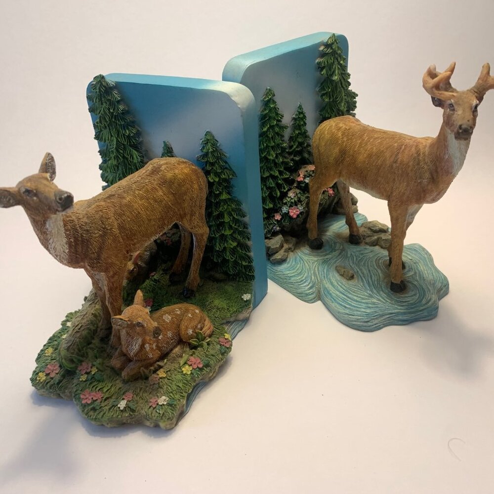 Deer Book Ends